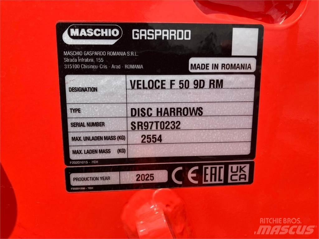 Maschio Veloce 500 Kiekkomultaimet ja lautasäkeet