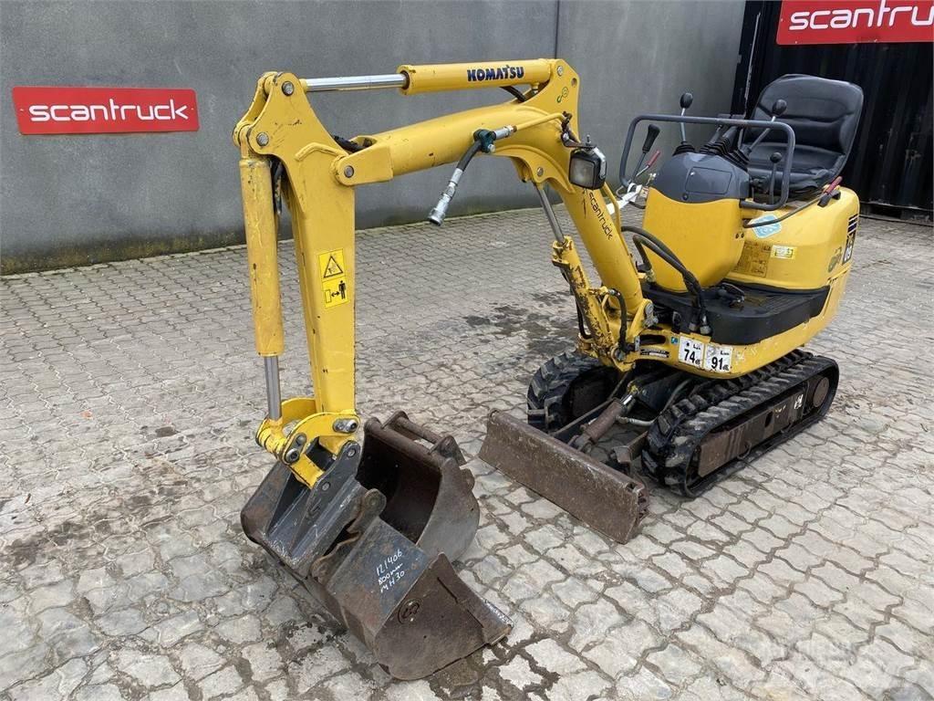 Komatsu PC09-1 Pyöräkaivukoneet