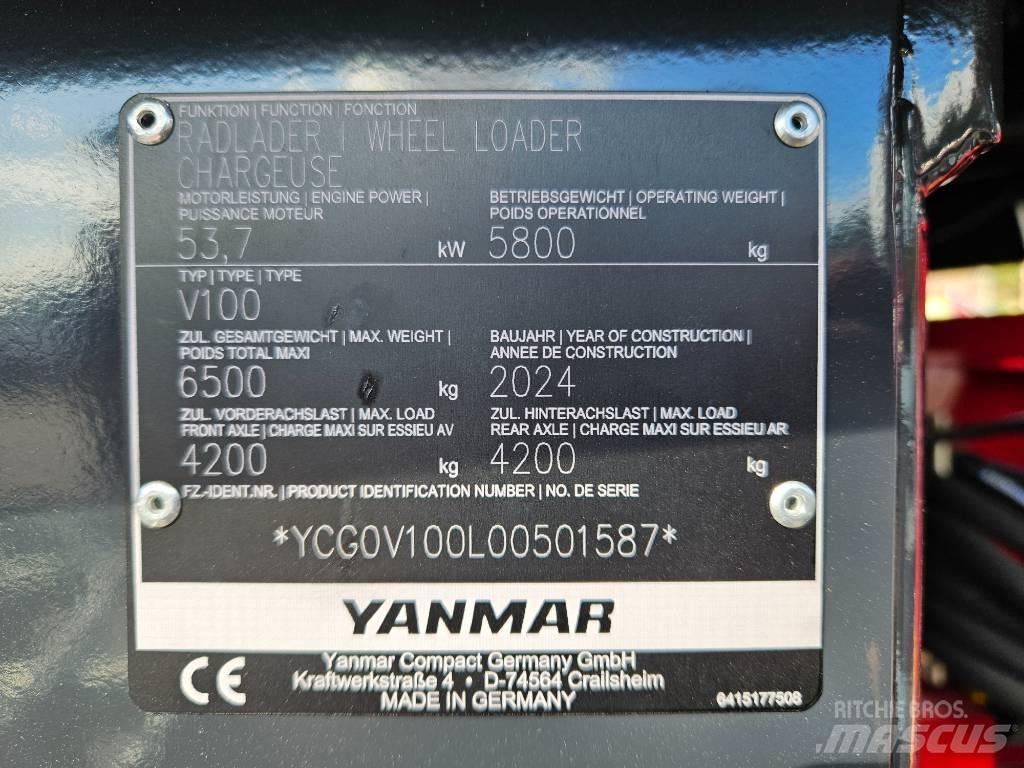 Yanmar V 100 Monitoimityökoneet