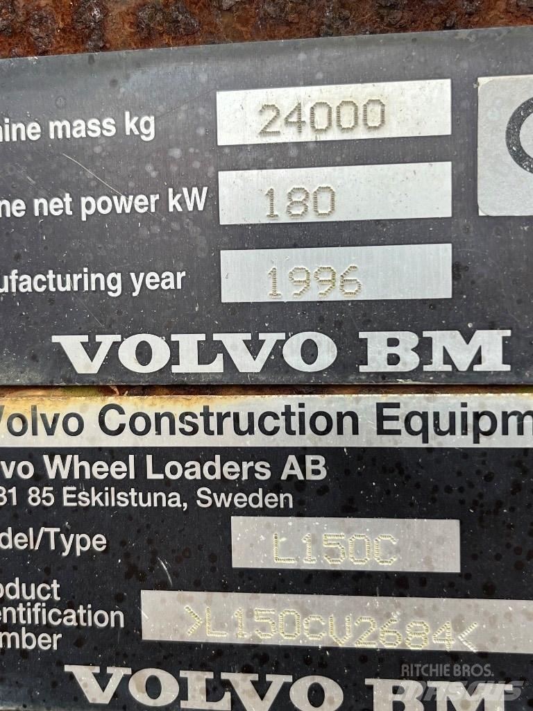 Volvo L 150 C Pyöräkuormaajat