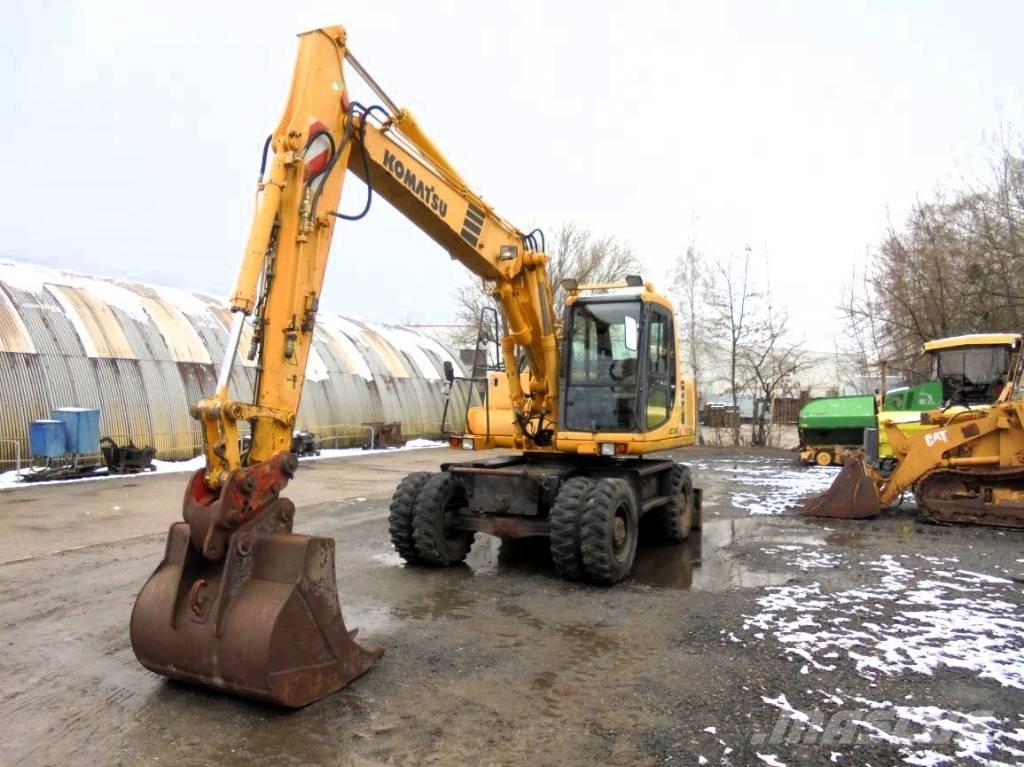 Komatsu PW 130ES-6K Pyöräkaivukoneet