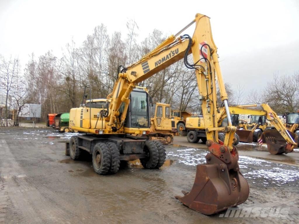 Komatsu PW 130ES-6K Pyöräkaivukoneet