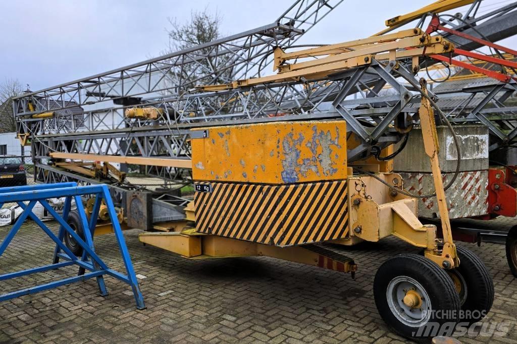 Potain GMH 519 Itsensä kokoavat nosturit