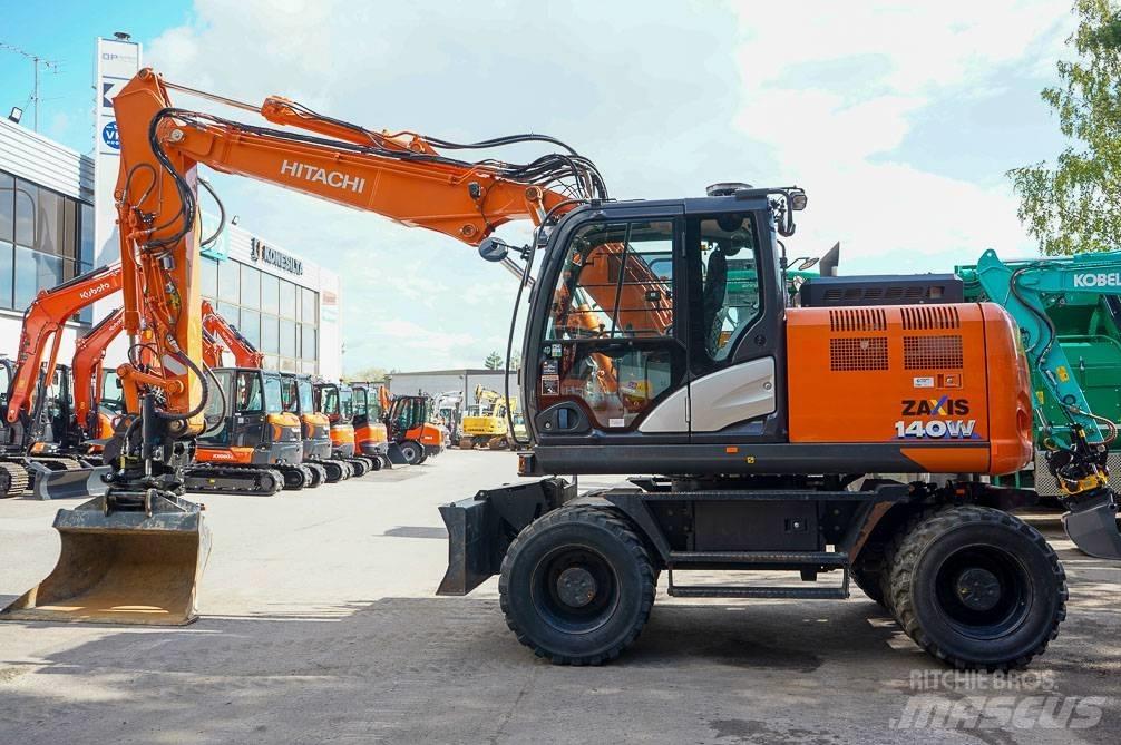 Hitachi ZX 140 W-6 Pyöräkaivukoneet