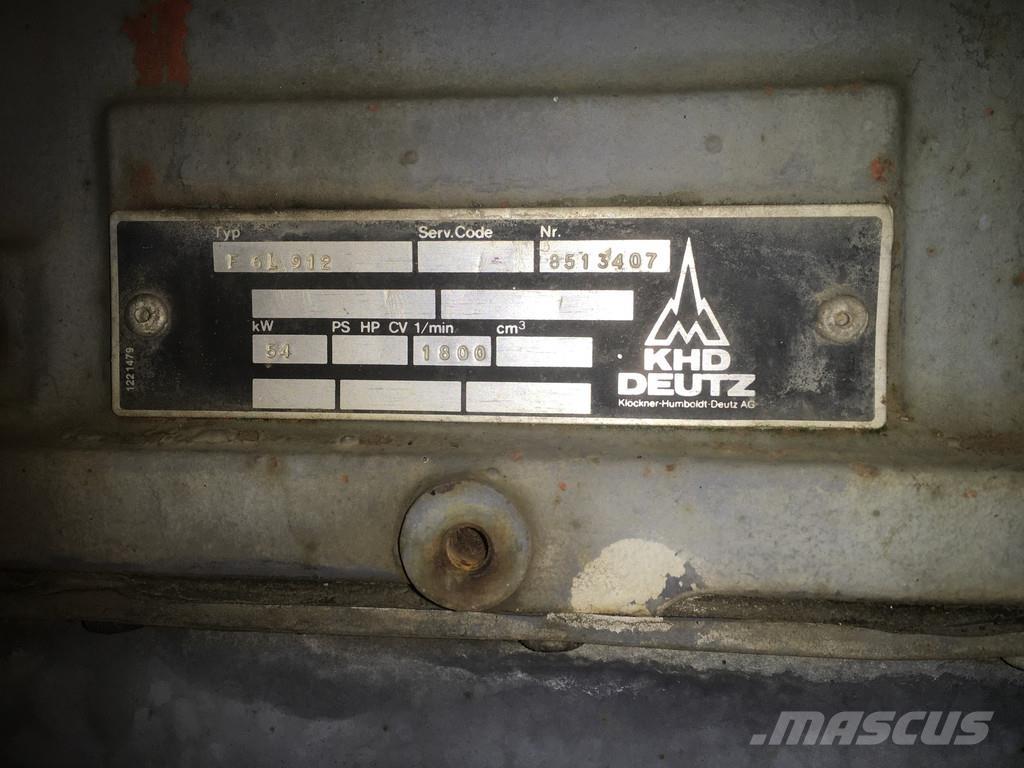 Deutz F6L912 USED Moottorit