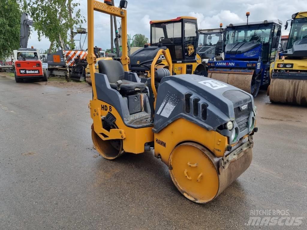 Hamm HD8 CW Tandemjyrät