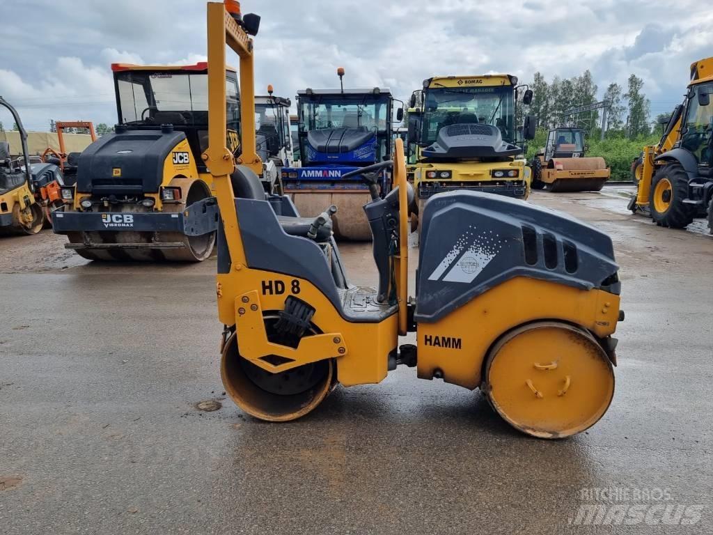 Hamm HD8 CW Tandemjyrät