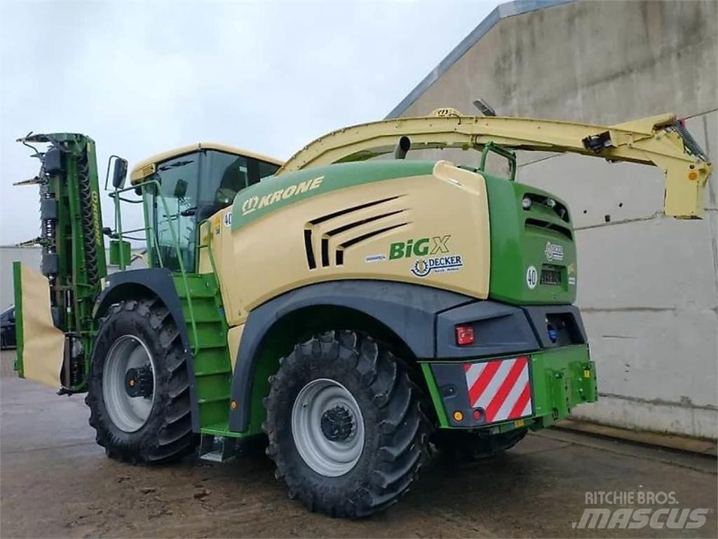 Krone Big X 630 Ajosilppurit
