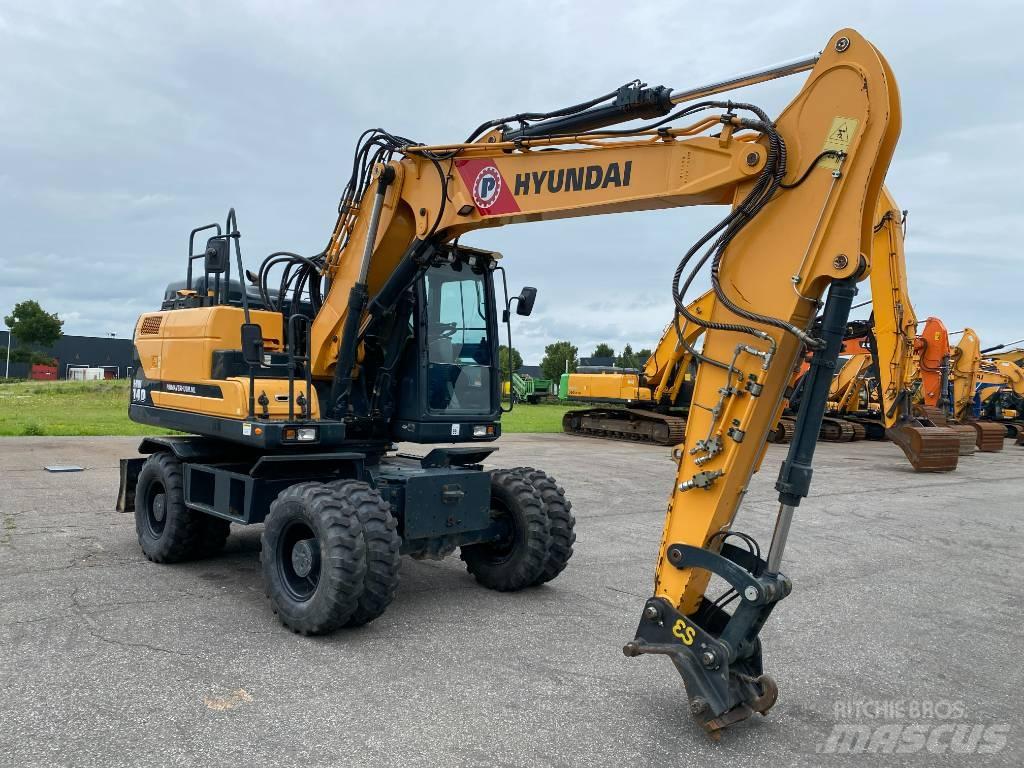 Hyundai HW140 Pyöräkaivukoneet