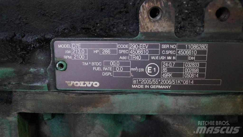 Volvo D7E USED Moottorit