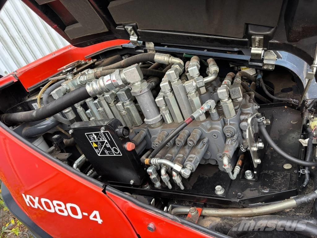 Kubota KX 080-4 Midikaivukoneet 7t - 12t