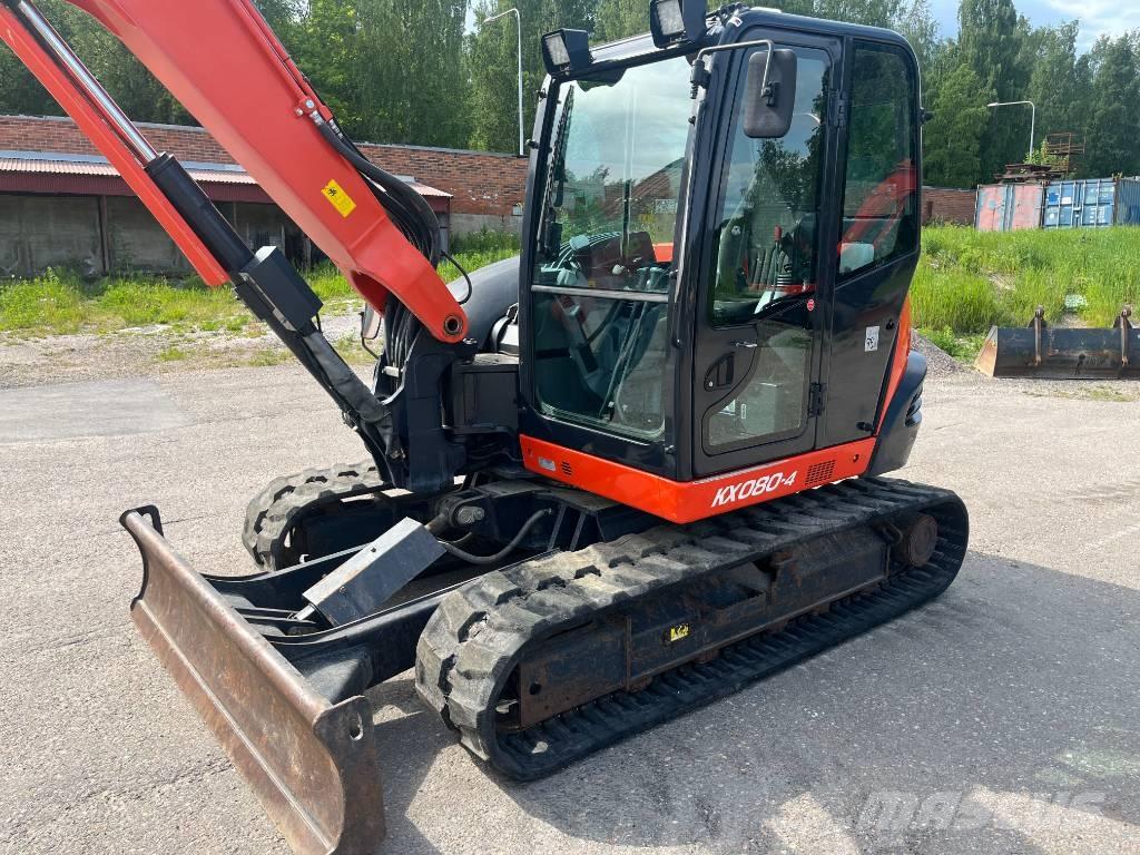 Kubota KX 080-4 Midikaivukoneet 7t - 12t
