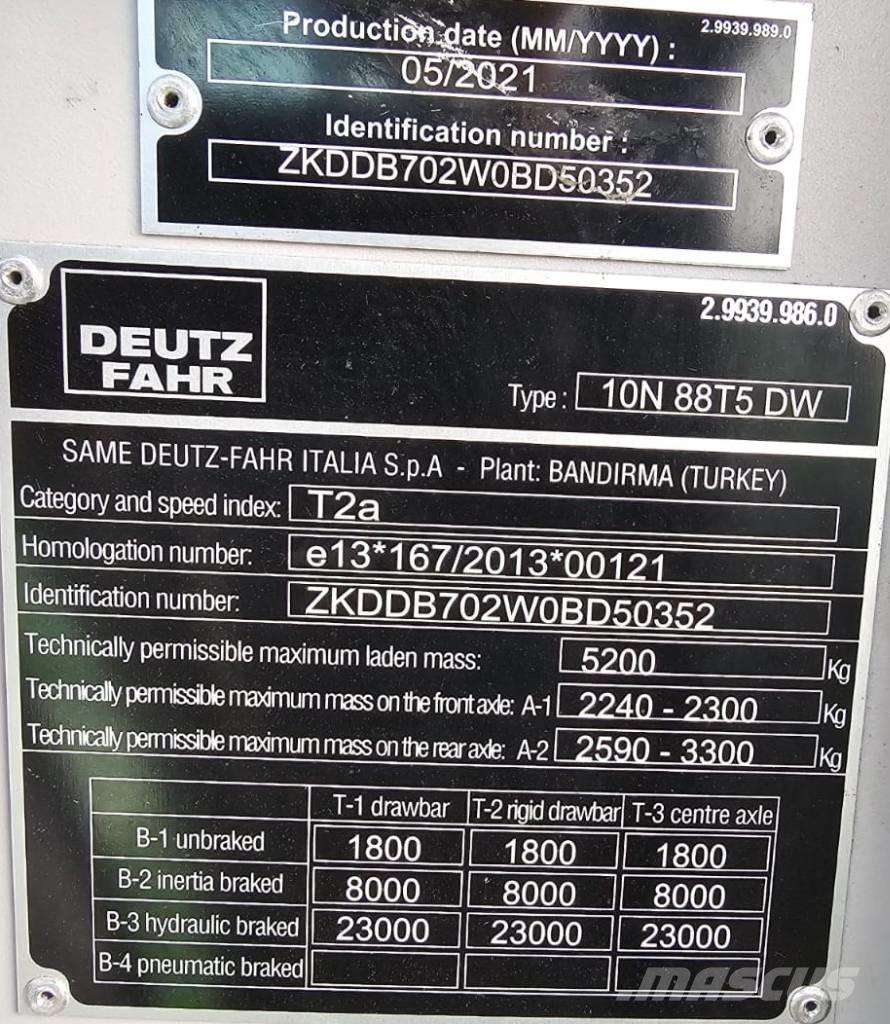 Deutz-Fahr 5090 Traktorit