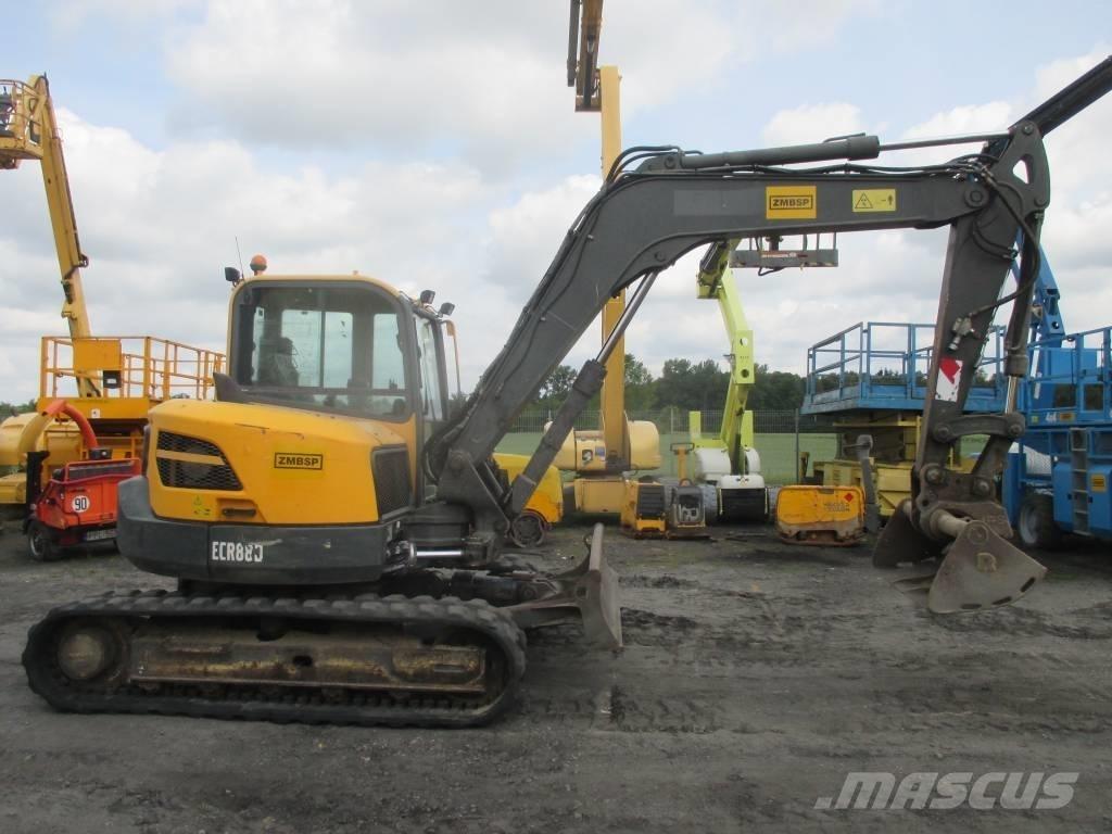 Volvo ECR 88 D Midikaivukoneet 7t - 12t