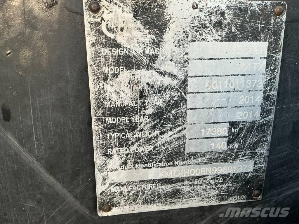 Komatsu 901 TX Harvesterit