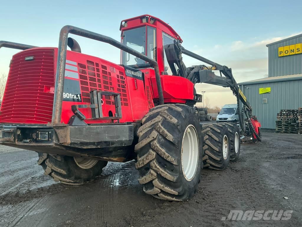 Komatsu 901 TX Harvesterit