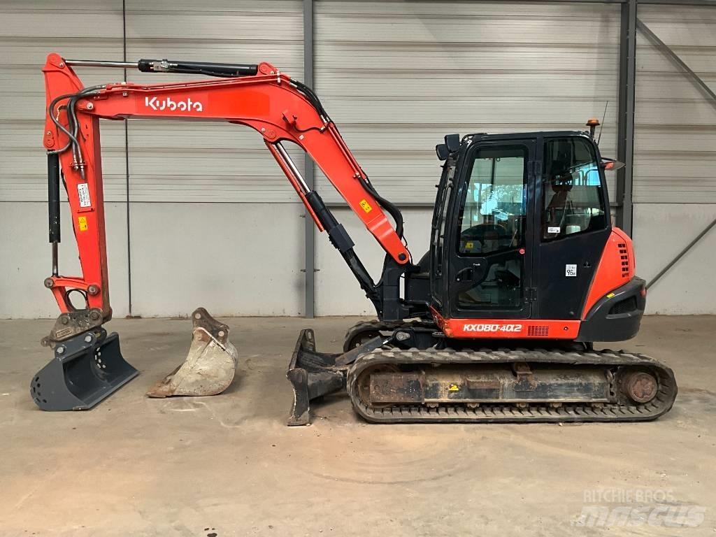 Kubota KX 080-4 A 2 Midikaivukoneet 7t - 12t