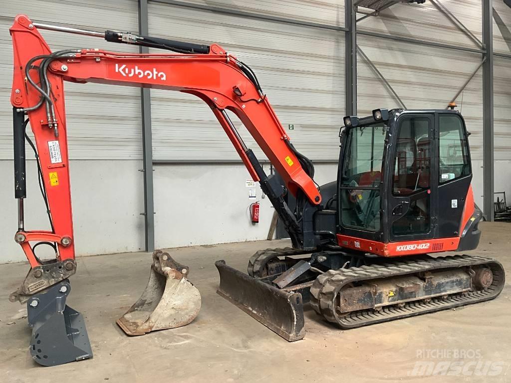 Kubota KX 080-4 A 2 Midikaivukoneet 7t - 12t