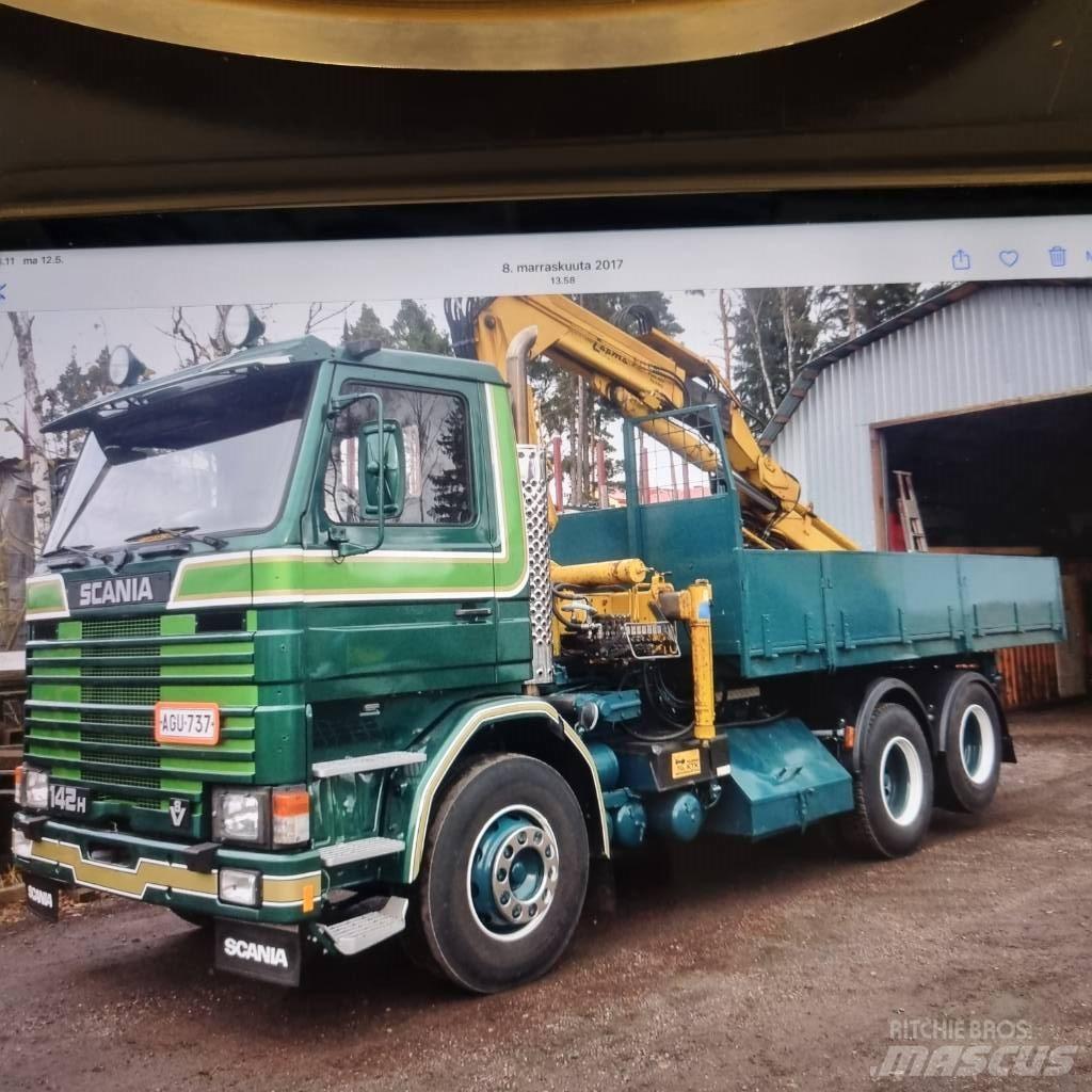 Scania R 142 HL Cable lift demountable trucks