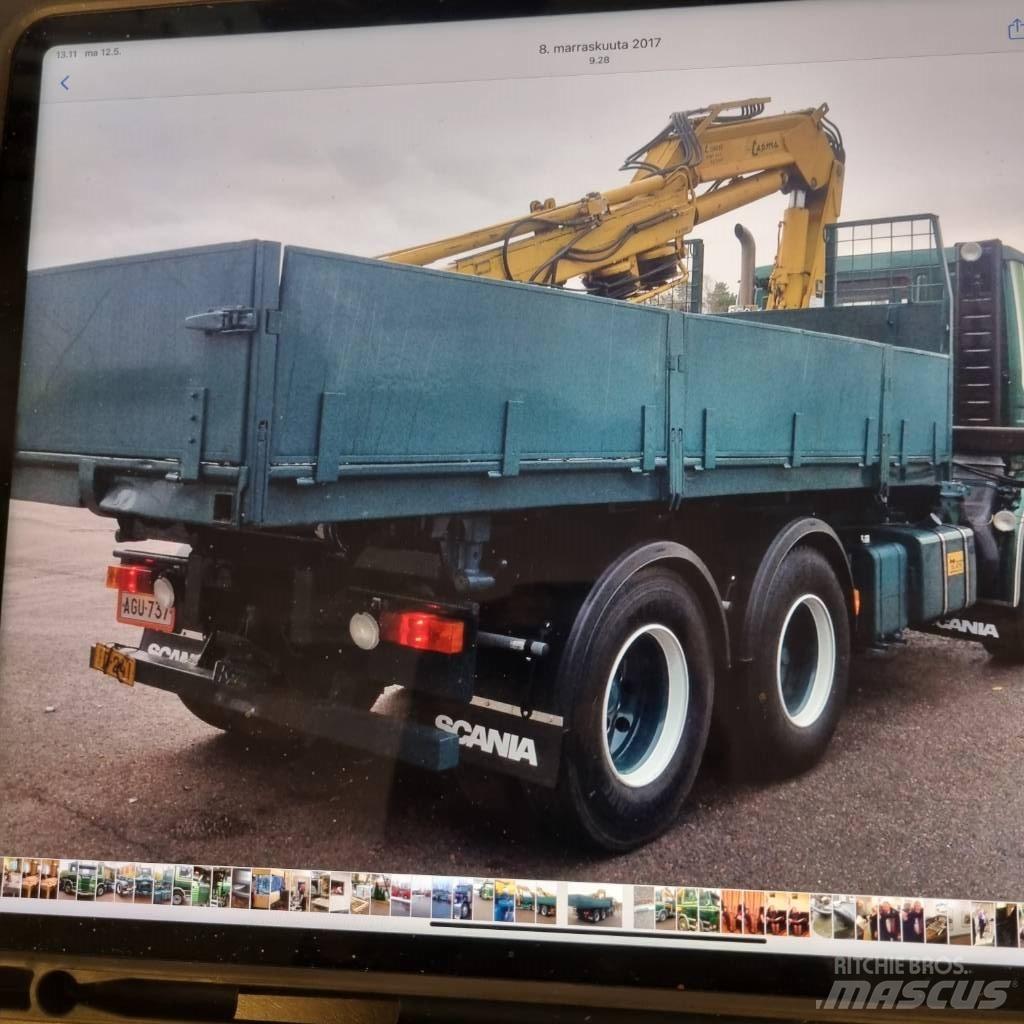 Scania R 142 HL Cable lift demountable trucks