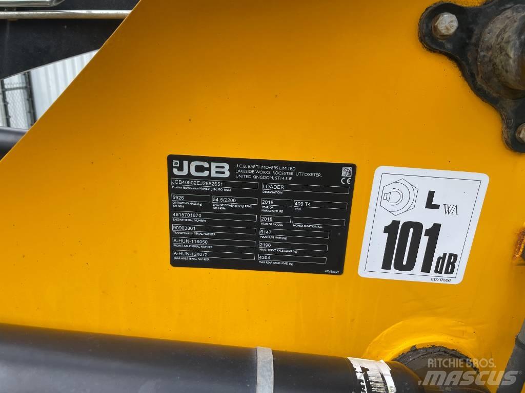 JCB 409 Pyöräkuormaajat