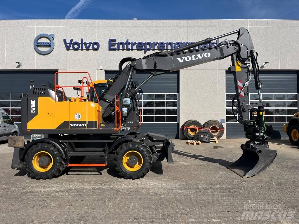 Volvo EW160E Pyöräkaivukoneet