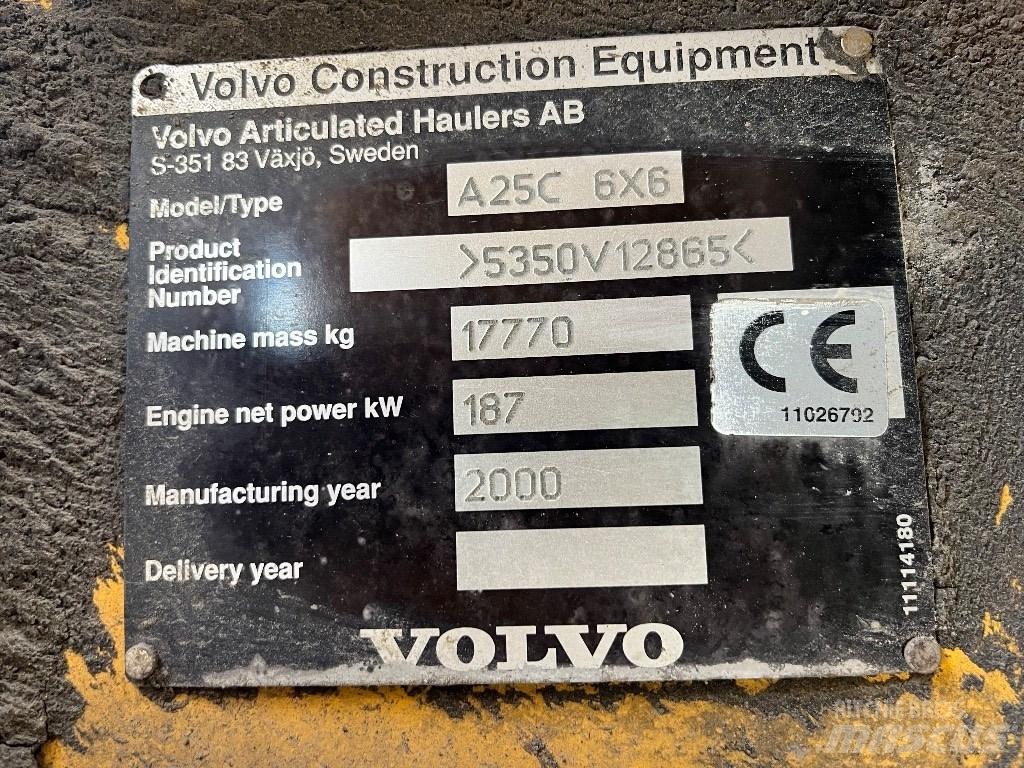 Volvo A25c Dumpperit