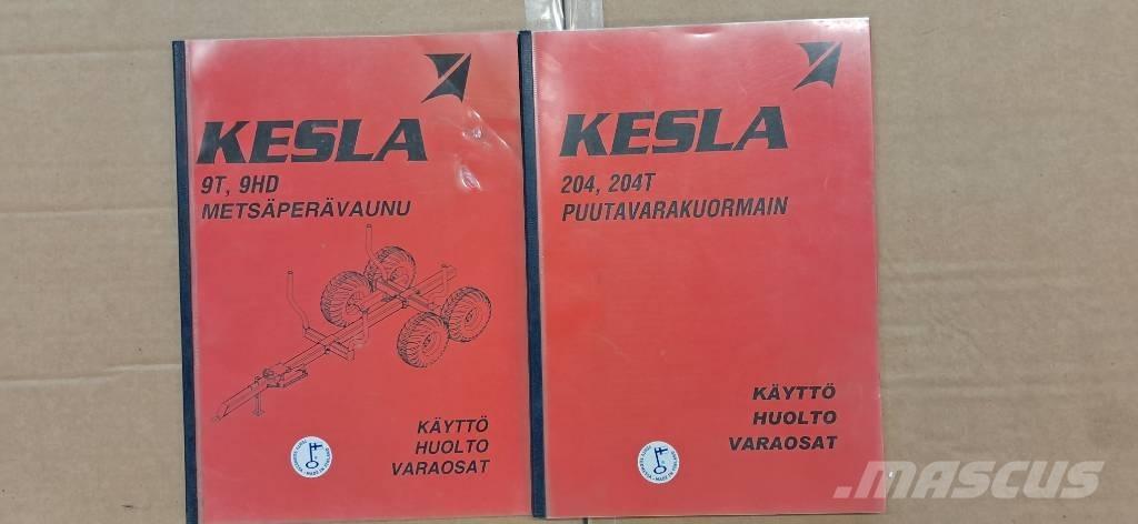 Kesla 204T + 9T Juontokourat ja kuormaimet