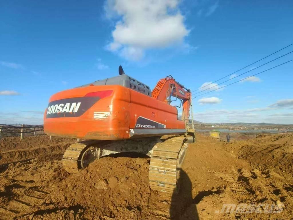 Doosan DX 450 LC-9 Amfibio-kaivinkoneet