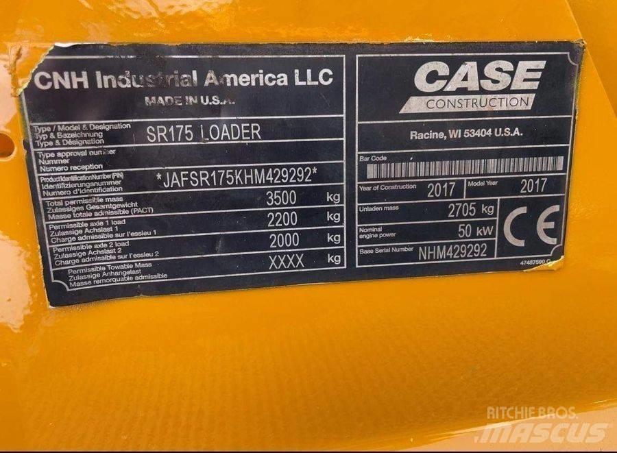 CASE SR 175 Liukuohjatut kuormaajat