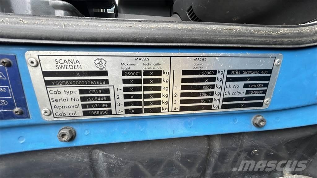 Scania G480 Ajosilppurit