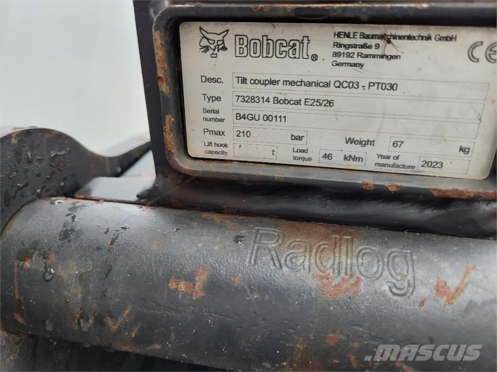 Bobcat E27 Minikaivukoneet < 7t