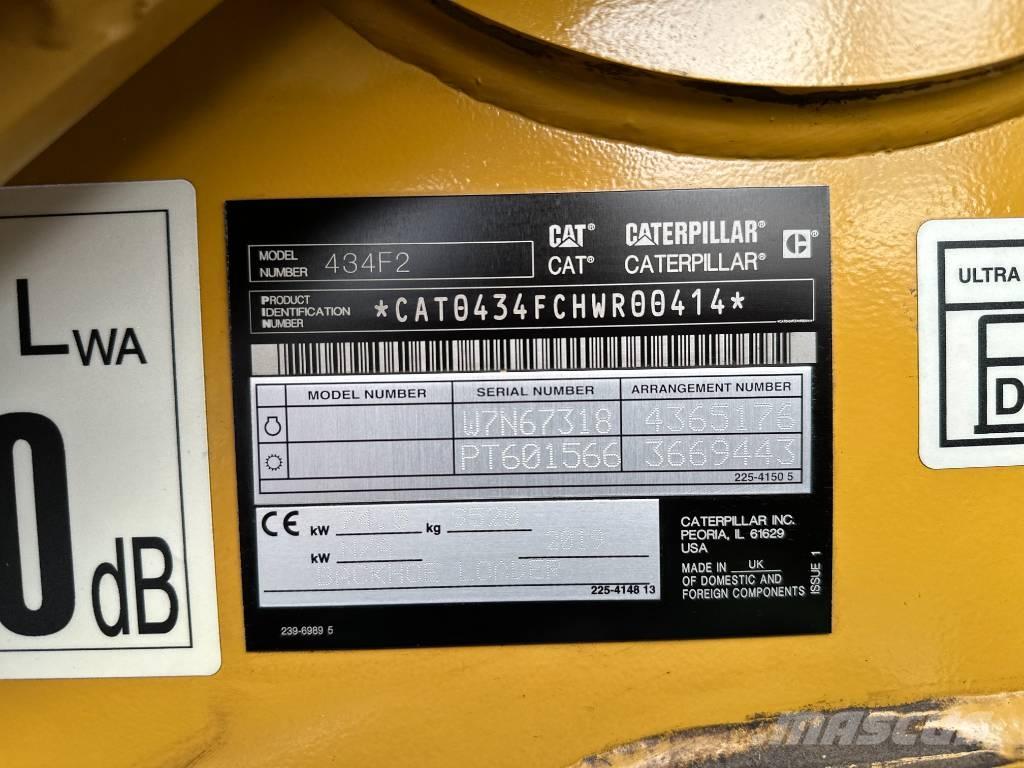 CAT 434 F Kaivurikuormaajat