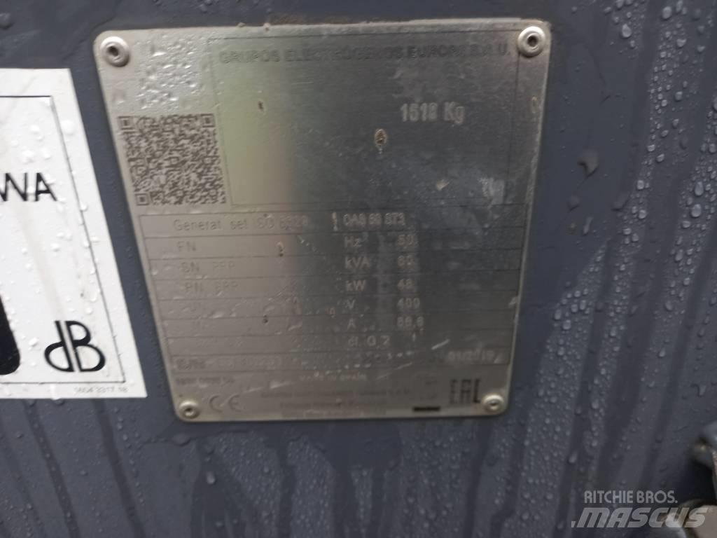 Atlas Copco QAS 60 Dieselgeneraattorit