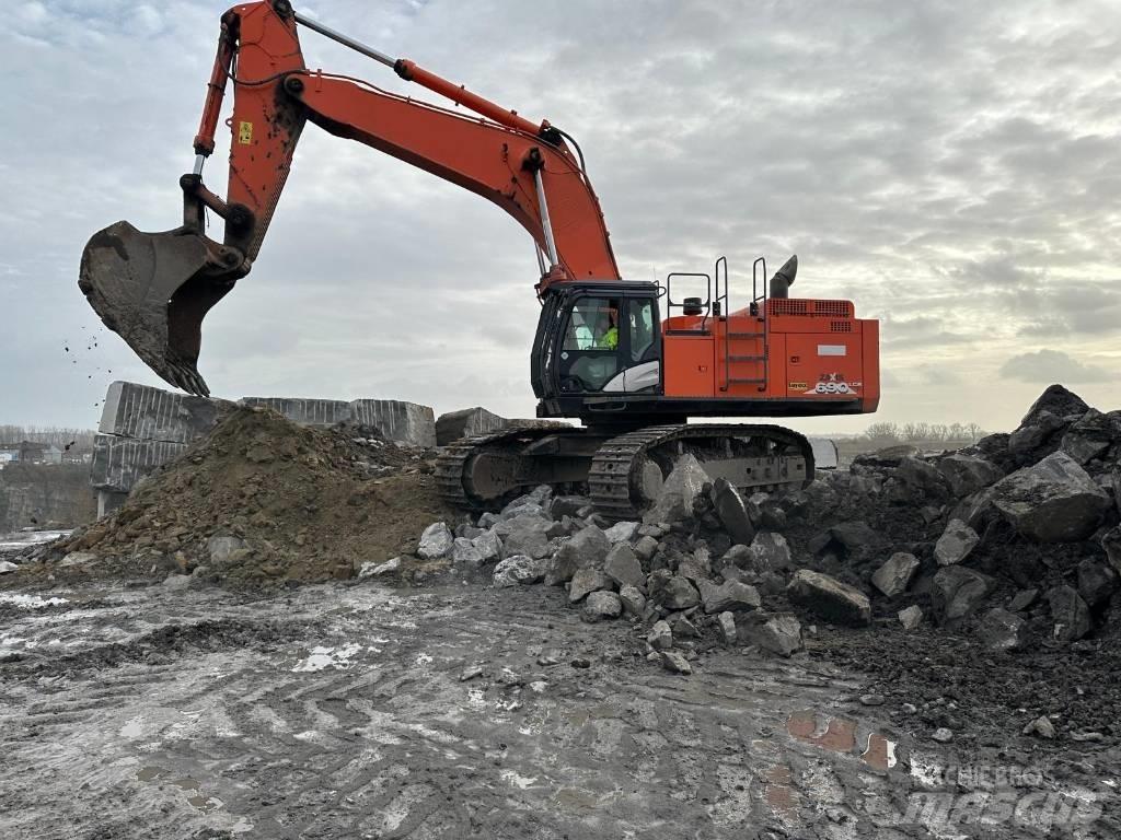 Hitachi ZX690 LCR - 6 Telakaivukoneet