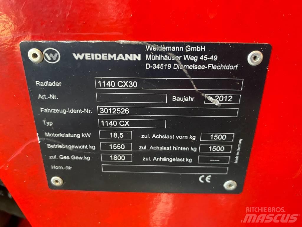 Weidemann 1140 CX30 Yleiskuormaajat
