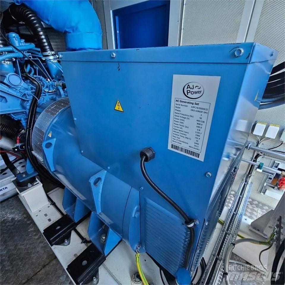 MTU 800 KVA Dieselgeneraattorit