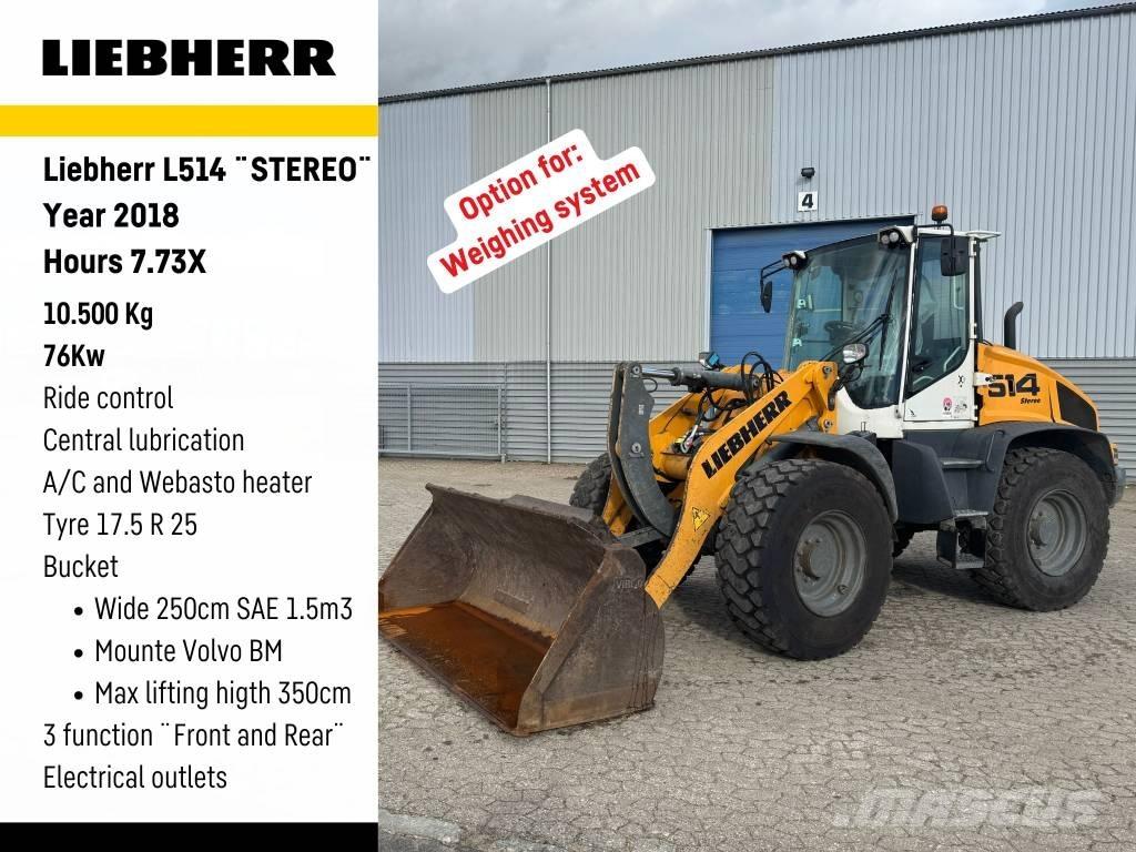 Liebherr L 514 Pyöräkuormaajat