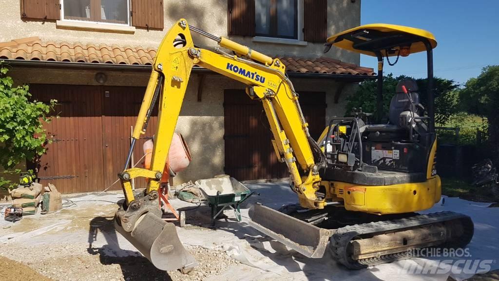 Komatsu PC24MR-5 Minikaivukoneet < 7t