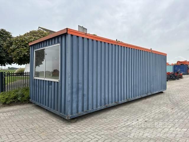  KANTOORUNIT BLAUW Työmaakopit
