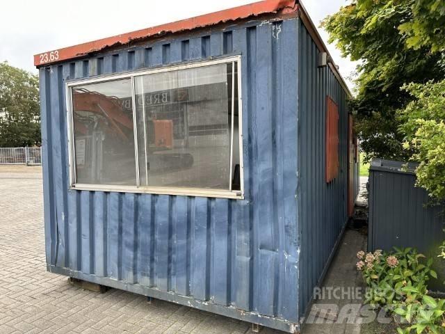  KANTOORUNIT BLAUW Työmaakopit