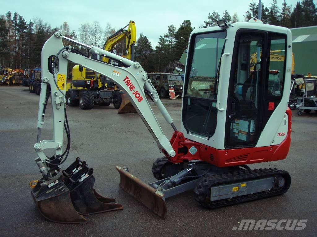 Takeuchi TB 216 Minikaivukoneet < 7t