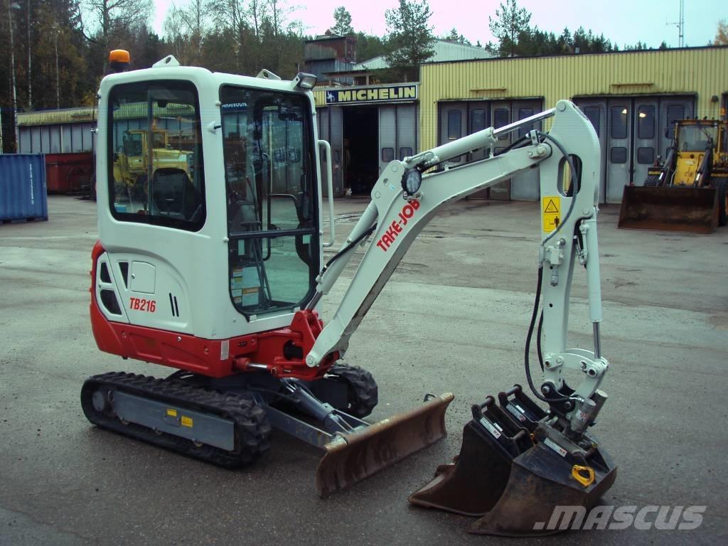 Takeuchi TB 216 Minikaivukoneet < 7t