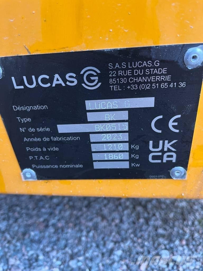 Lucas Raptor BK Paalinkäsittelykoneet