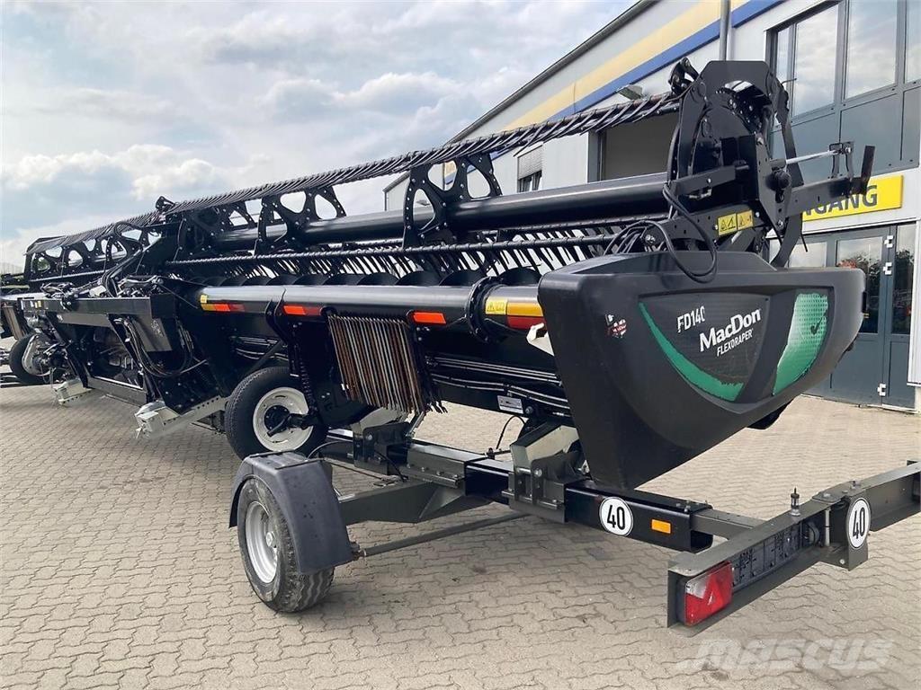 MacDon FD 140 Lisävarusteet ja komponentit
