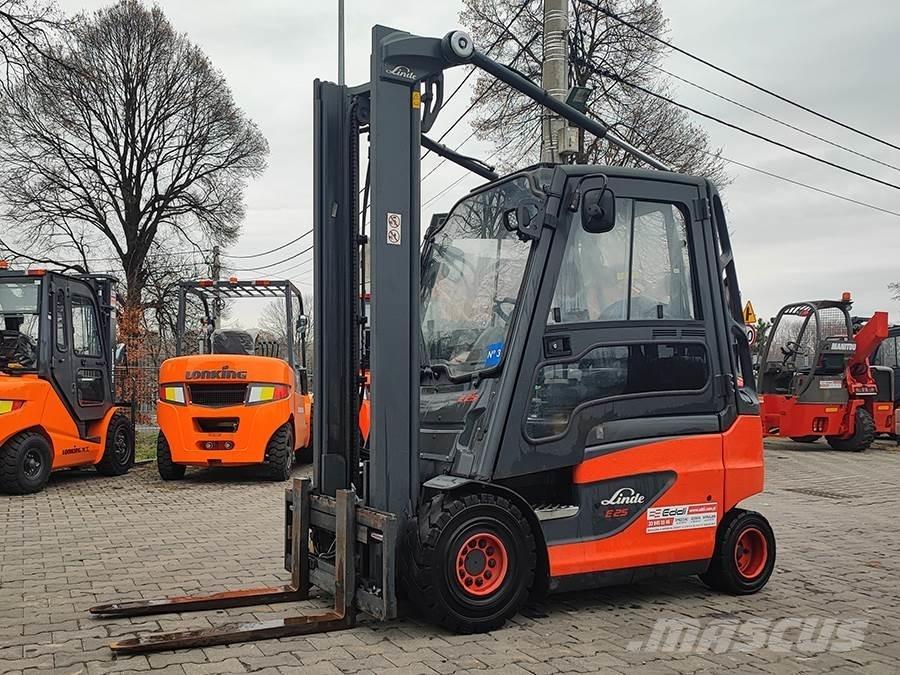 Linde E25-01 Sähkötrukit