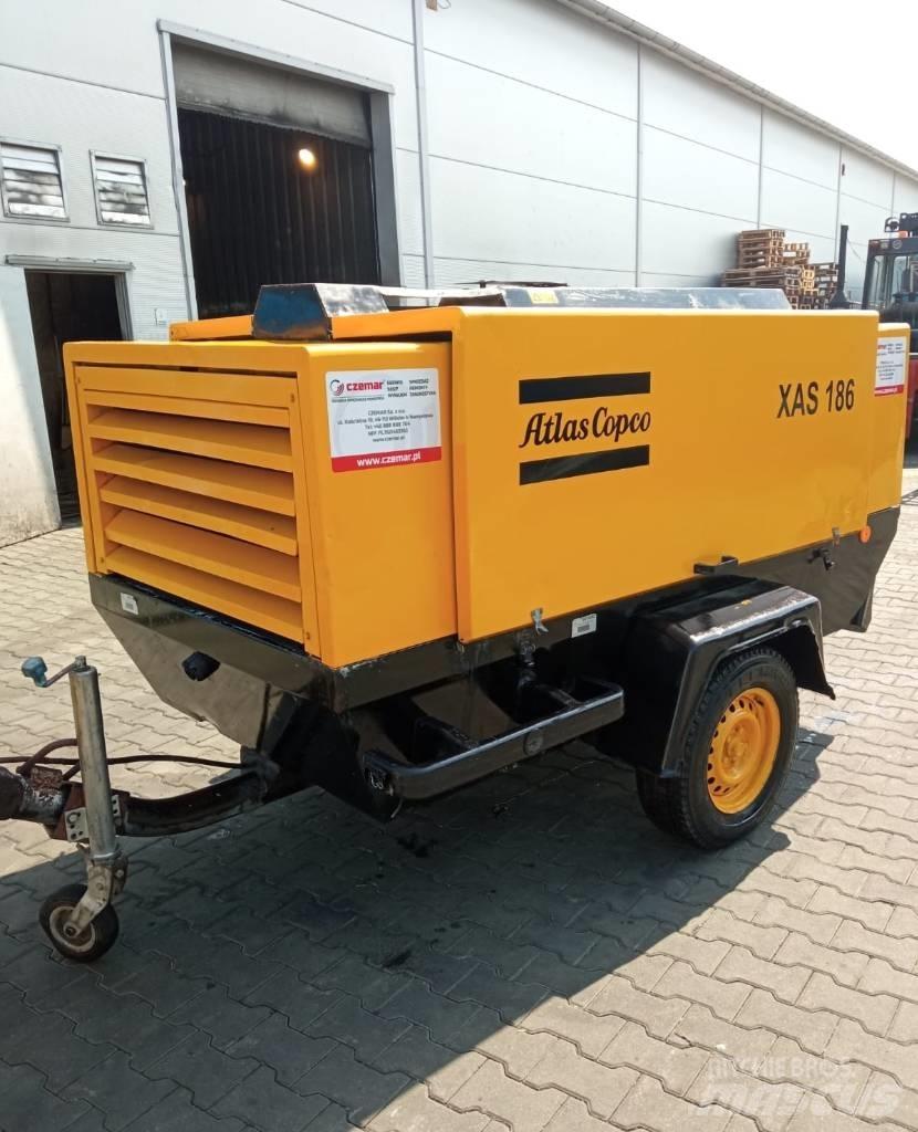 Atlas Copco XAS186 Kompressorit