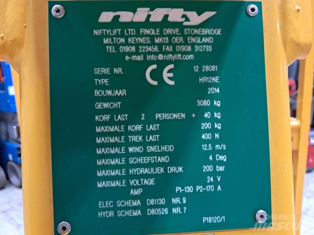 Niftylift HR12NE Kuukulkijat