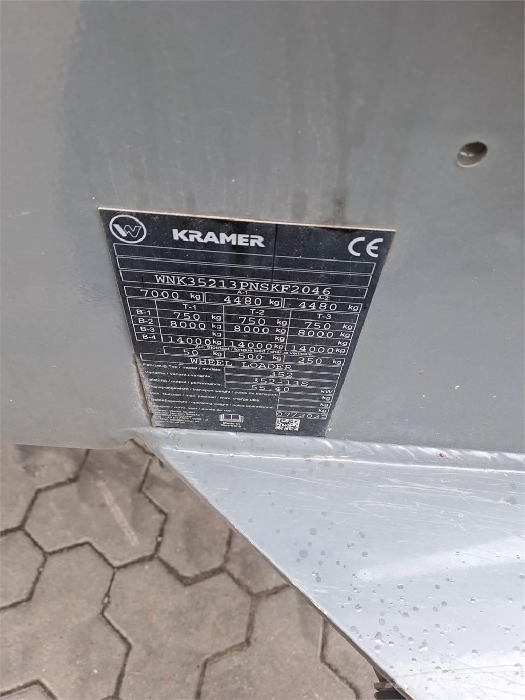 Kramer 8105 Pyöräkuormaajat