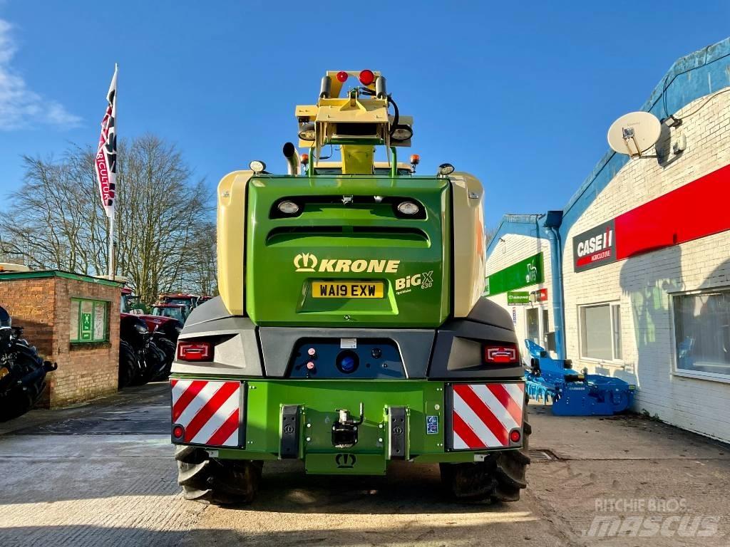 Krone Big X 630 Ajosilppurit